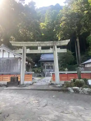 高天彦神社の鳥居