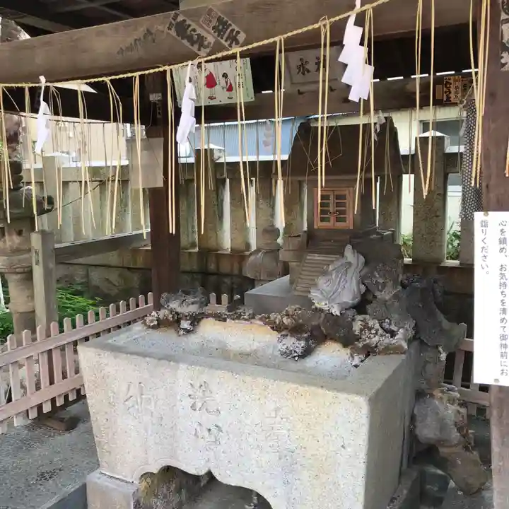 堀切天祖神社の手水舎
