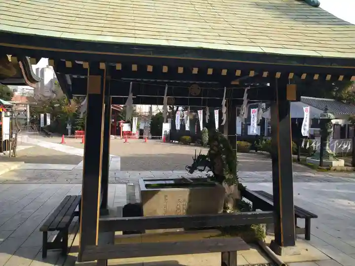 水戸東照宮の手水舎