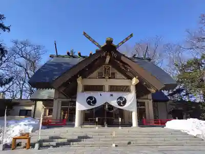 帯廣神社の本殿・本堂