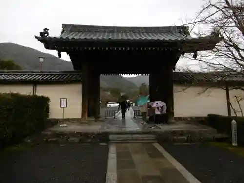 天龍寺の山門