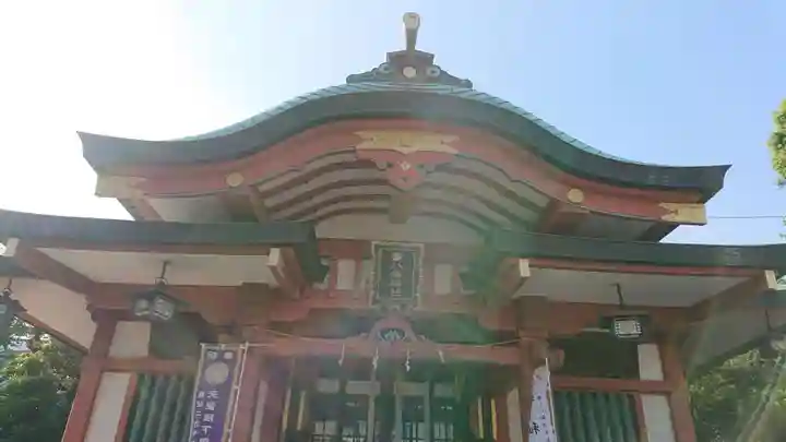 鮫州八幡神社の本殿・本堂