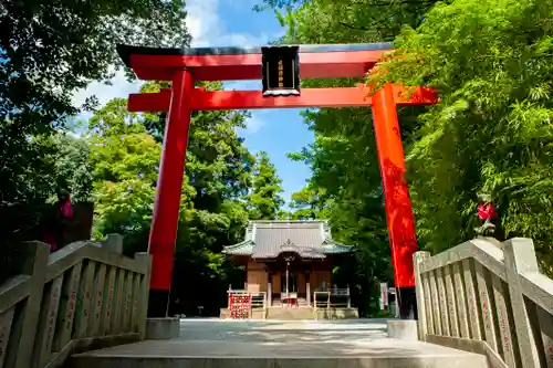 白笹稲荷神社の鳥居