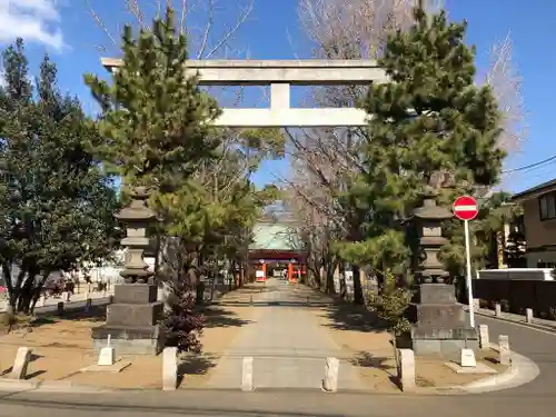 葛飾八幡宮の鳥居