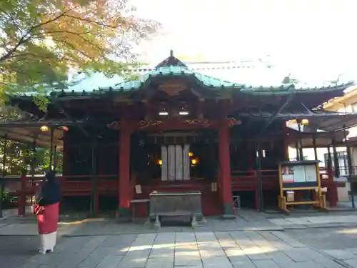 赤坂氷川神社の本殿