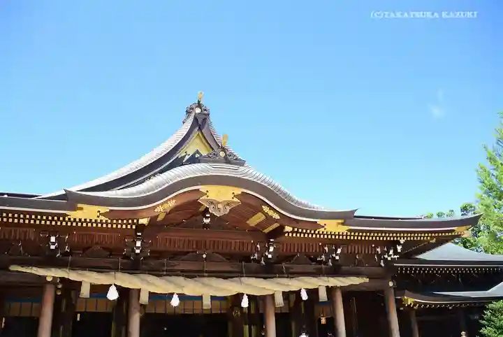 寒川神社の本殿・本堂