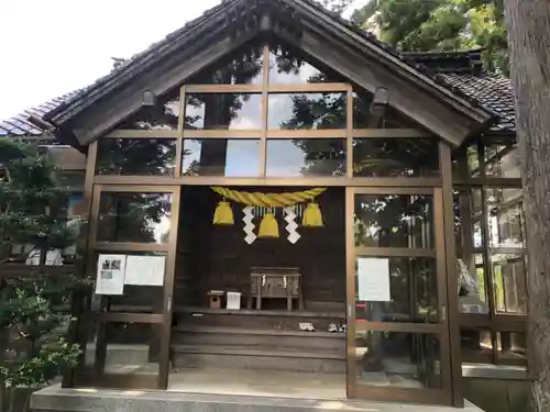 額東神社の本殿