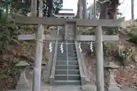 阿久津「田村神社」(郡山市阿久津町)旧社名:伊豆箱根三嶋三社の鳥居