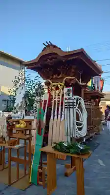夜疑神社のお祭り
