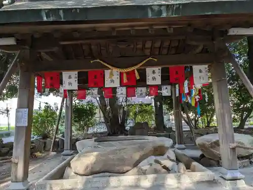 伊多波刀神社の手水舎