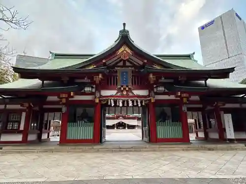 日枝神社の山門