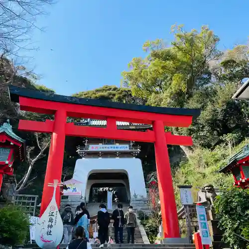 江島神社の鳥居