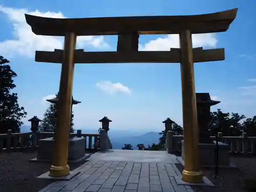 秋葉山本宮 秋葉神社 上社の鳥居