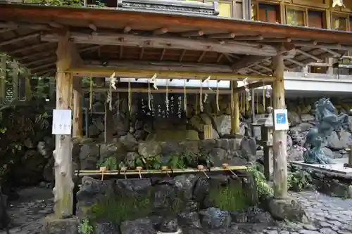 貴船神社の手水舎