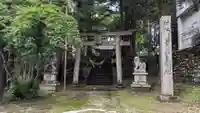 白山神社の鳥居