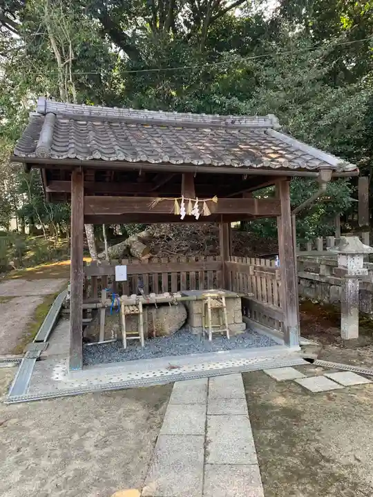 花垣神社の手水舎