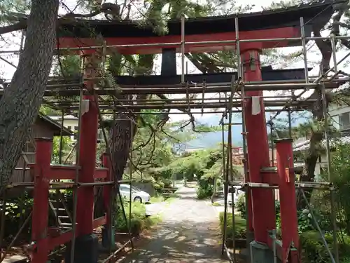 小沼浅間神社の鳥居