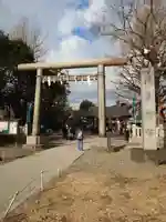 浅草神社の鳥居
