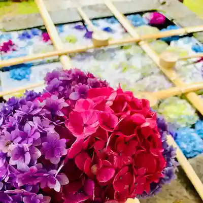 土津神社|こどもと出世の神さまの手水舎