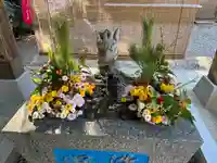 滑川神社 - 仕事と子どもの守り神の手水舎