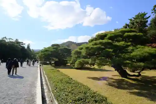 伊勢神宮内宮（皇大神宮）の庭園
