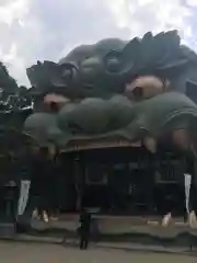 難波八阪神社の狛犬