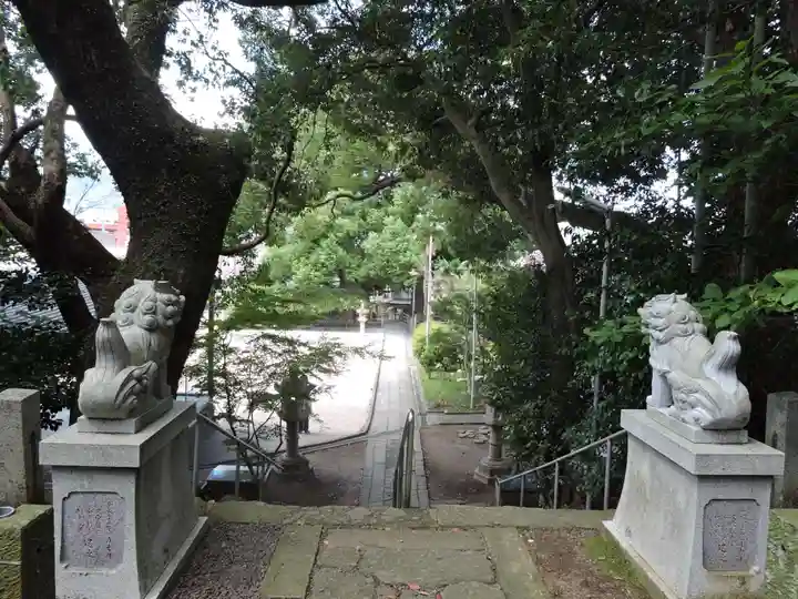 山王神社の景色