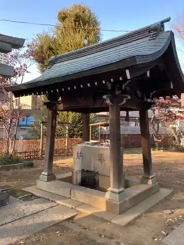 西向天神社の手水舎