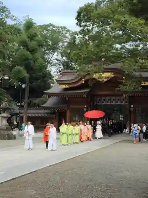 大國魂神社の結婚式