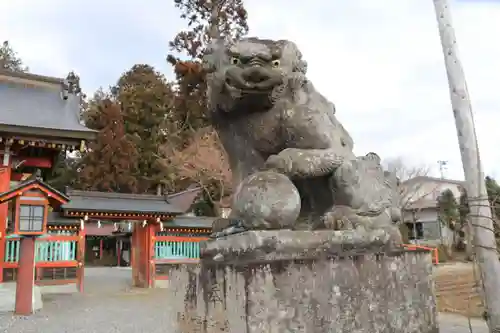 大鏑矢神社の狛犬