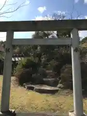 忠魂社の鳥居