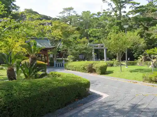 池宮神社の庭園