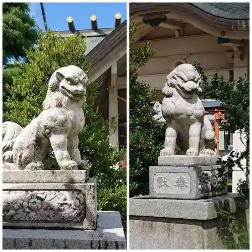 平潟神社の狛犬