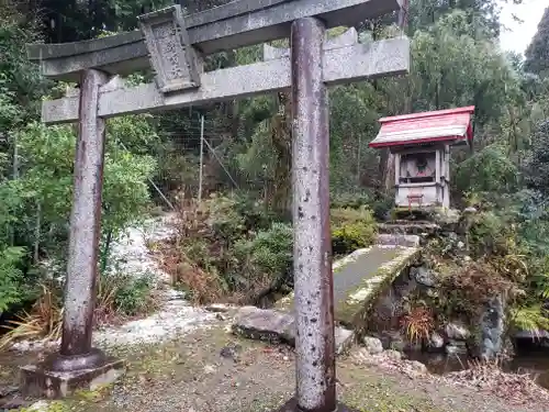 西江寺の鳥居