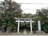 葦不合神社の鳥居