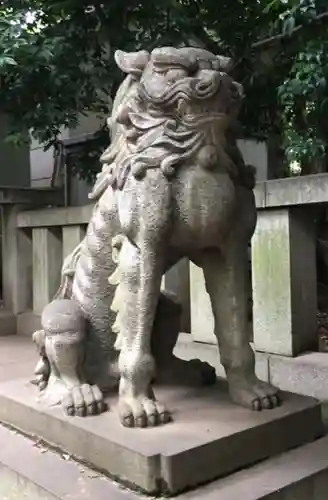 渋谷氷川神社の狛犬