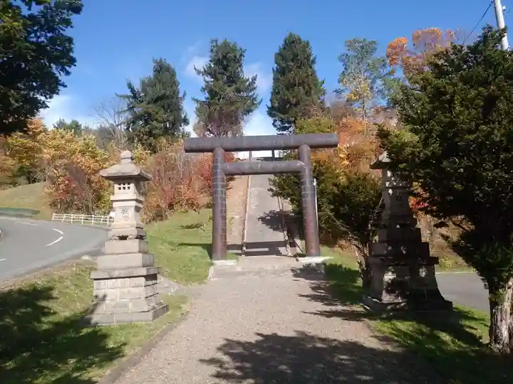 留辺蘂神社の鳥居