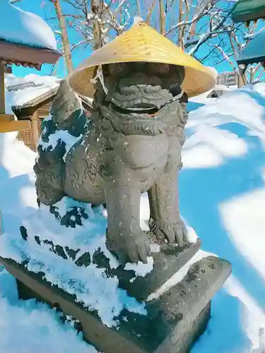 札幌諏訪神社の狛犬