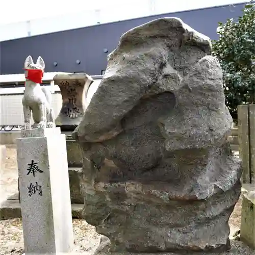 晴門田神社の狛犬