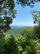 高根白山神社の景色