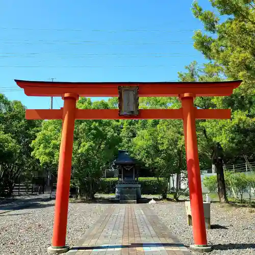 伏見稲荷大明神の鳥居