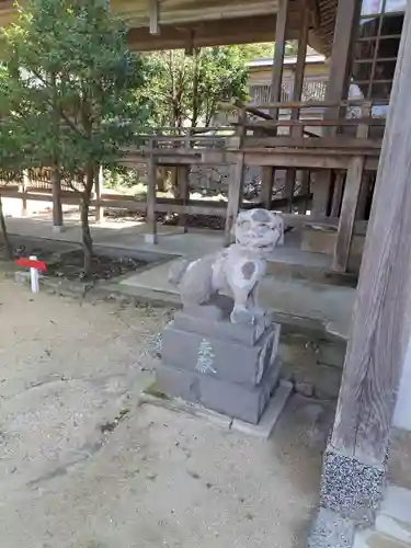 田島神社の狛犬