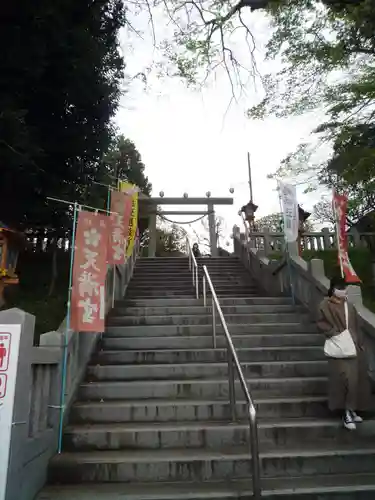 大生郷天満宮の鳥居