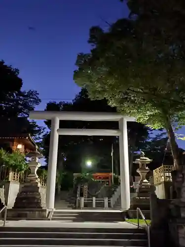 安積國造神社の鳥居