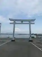 鴨居八幡神社の鳥居