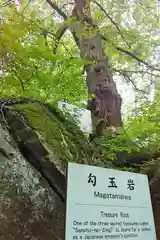 石都々古和気神社の自然