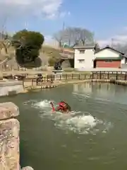 鈴森神社の庭園