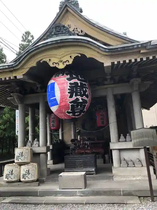 追分地蔵尊の本殿・本堂