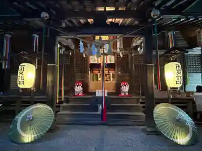 滑川神社 - 仕事と子どもの守り神(福島県)