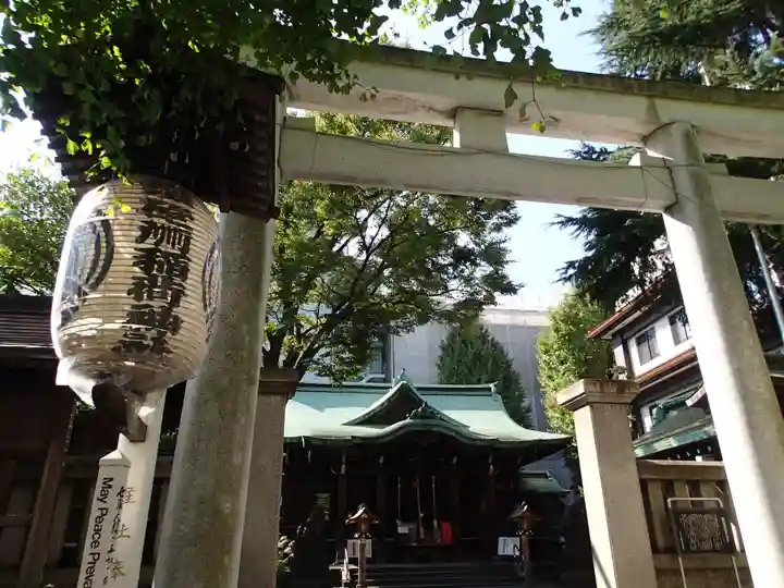 鐵砲洲稲荷神社の鳥居